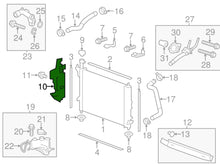 Load image into Gallery viewer, Genuine GM Passenger Side Radiator Air Baffle 22922131
