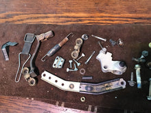 Load image into Gallery viewer, 2008 06-16 Honda CRF150F CRF misc chassis hardware tank strap Perch bolts spring
