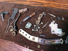Load image into Gallery viewer, 2008 06-16 Honda CRF150F CRF misc chassis hardware tank strap Perch bolts spring

