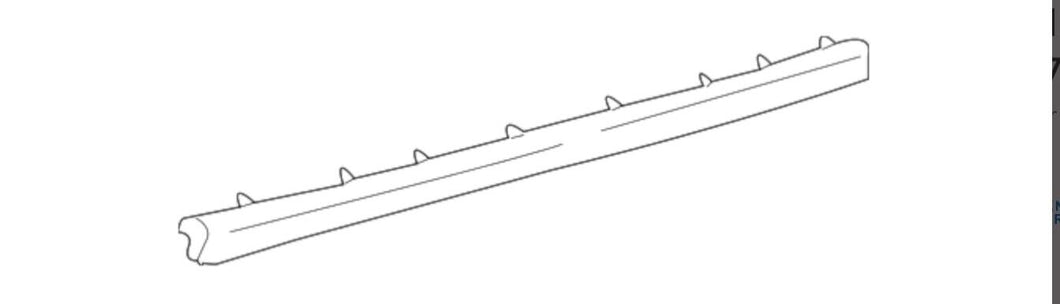 Driver Side Front Door Window Outer Sealing Strip - GM (10313427)