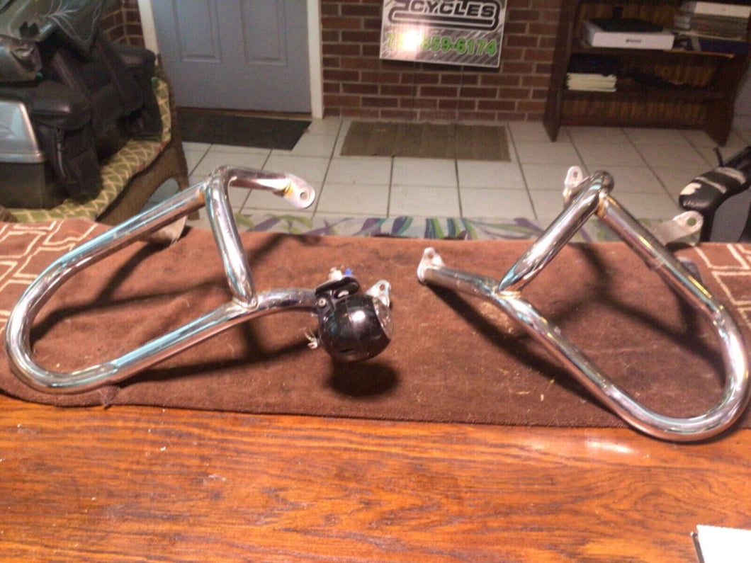 1985 Honda Goldwing 1200 Gl1200i Interstate Chrome Engine Crash Bar Guard Set