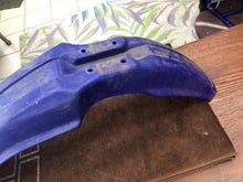 Load image into Gallery viewer, 2005 00-05 YZ450F YZ 450F OEM Front Fender Splash Guard Yamaha Blue YZ250 YZ125

