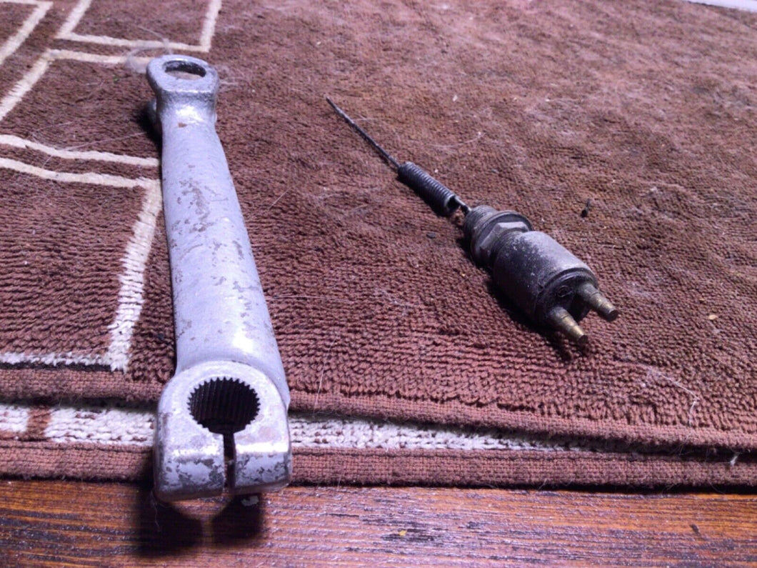 REAR BRAKE PANEL ACTUATOR ARM  rear brake sensor switch 1975 SUZUKI GT750