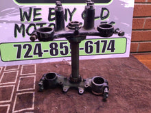 Load image into Gallery viewer, 1989 Honda Cr80r Cr80 Steering Stem Triple tree Clamps OEM
