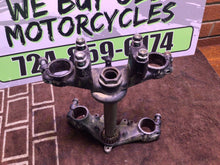 Load image into Gallery viewer, 1989 Honda Cr80r Cr80 Steering Stem Triple tree Clamps OEM
