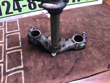 Load image into Gallery viewer, 1989 Honda Cr80r Cr80 Steering Stem Triple tree Clamps OEM
