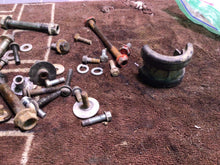 Load image into Gallery viewer, 1989 Honda Cr80r Cr80 misc chassis frame hardware mounts bolts OEM
