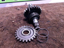 Load image into Gallery viewer, 1989 83-02 Honda CR80R Kick Start Starter Spindle Shaft &amp; secondary gear idle
