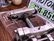 Load image into Gallery viewer, 1991 KTM MX250  triple tree top steering stem complete fork clamps
