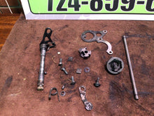 Load image into Gallery viewer, 1989 87-97 Honda CR125R CR125 Shift Drum Cam shift shaft pawls clutch rod
