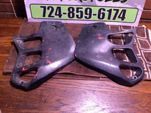 Load image into Gallery viewer, HONDA CR125 1989 RADIATOR SHROUDS, OEM HONDA RIGHT/ LEFT RAD GAS TANK SHROUDS

