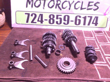 Load image into Gallery viewer, 1995 KTM 300 EXC Complete Transmission Tranny Gear Fork Set
