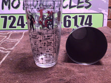 Load image into Gallery viewer, VTG 2-Pc Bartender&#39;s Shaker Pint Bar Glass SS Cocktail and Mixed Drink Recipes
