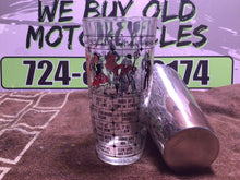 Load image into Gallery viewer, VTG 2-Pc Bartender&#39;s Shaker Pint Bar Glass SS Cocktail and Mixed Drink Recipes

