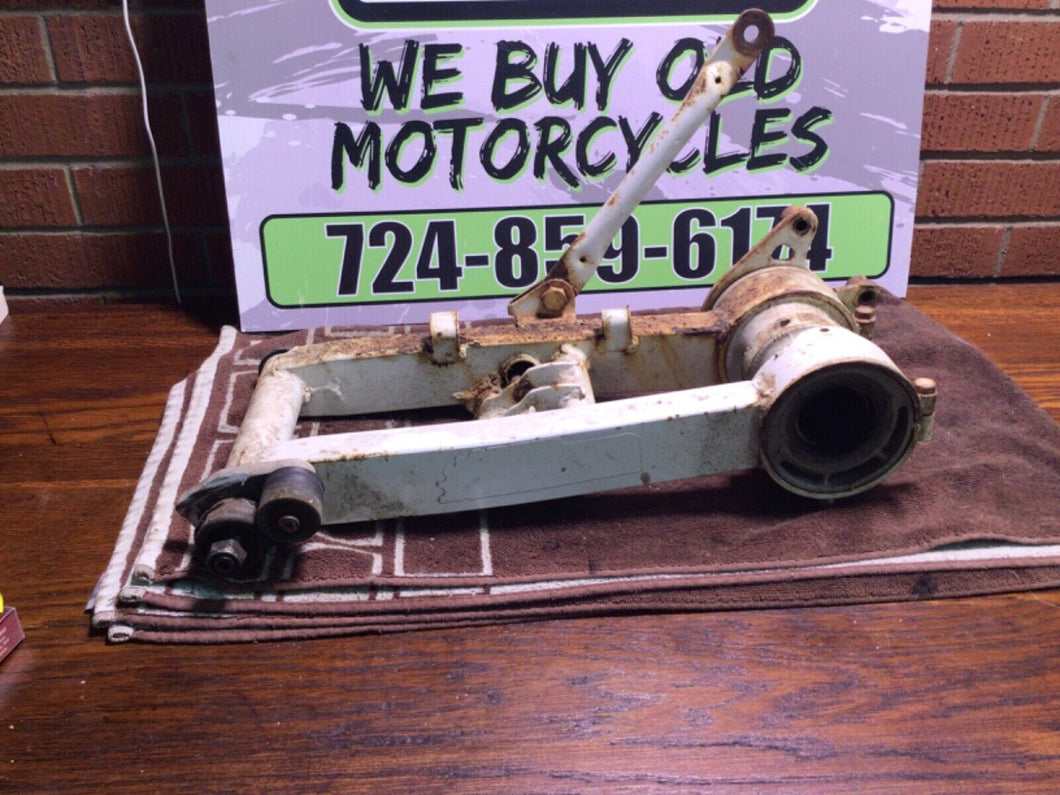 1986 SUZUKI QUADRUNNER 230 LT230E 2X4 OEM REAR SWINGARM BACK SUSPENSION CARRIER