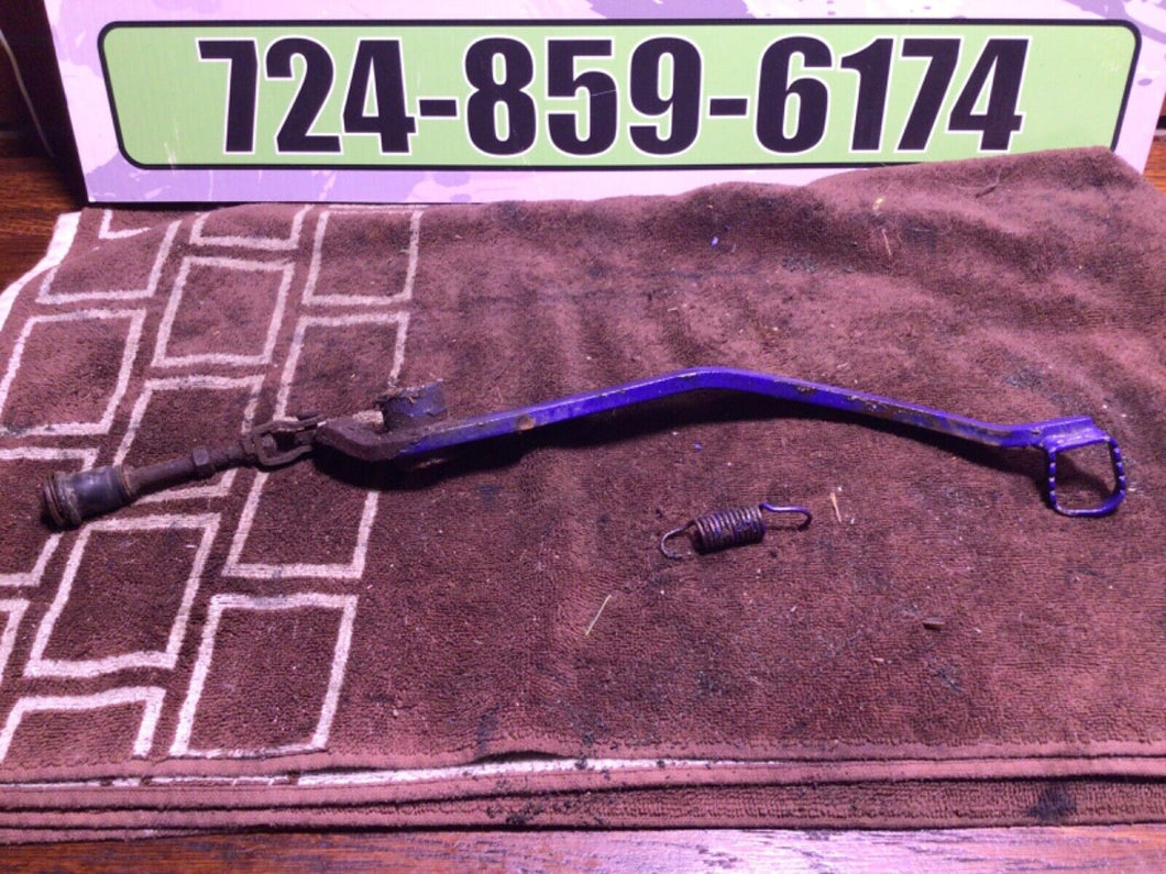 1986 Suzuki Quadsport LT230S Rear Brake Pedal and Spring