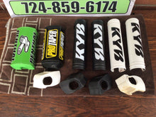 Load image into Gallery viewer, 2003 03-22 KX125 KX 125 handle bar pad lot fork covers bar pad cover KYB Acerbis
