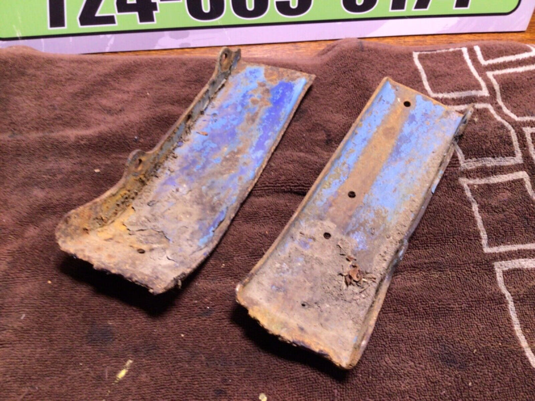 1987 SUZUKI QUADRUNNER 230 LT230E 2X4 OEM REAR SKID PLATE GUARD SHIELD PAIR