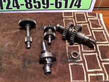 Load image into Gallery viewer, 1999 Yamaha Warrior 350 Oem Transmission Tranny Gears Shafts Drums counter
