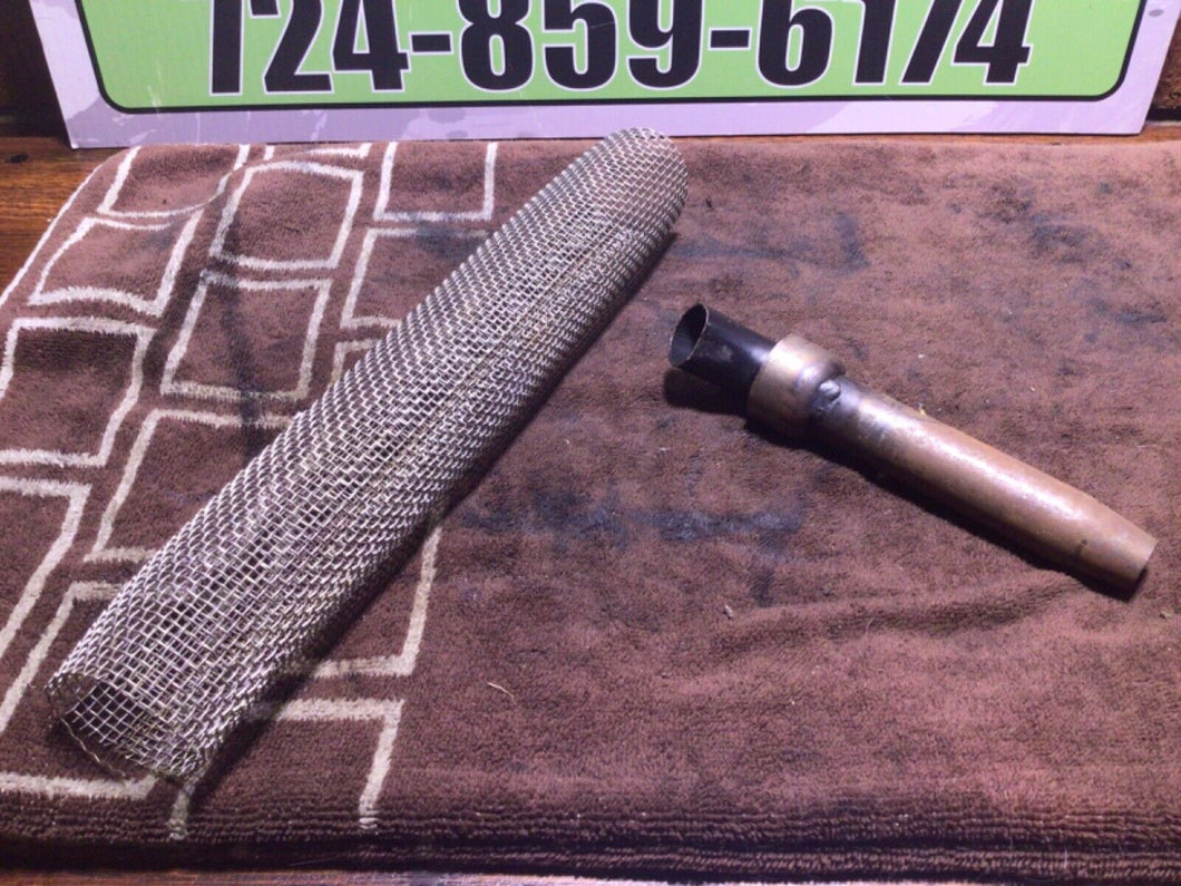 1973 Harley AMF SX 125 SX125 silencer exhaust components spark arrestor parts
