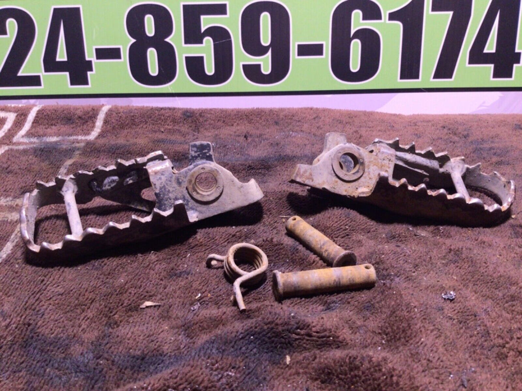 2007 - 2021 HONDA CRF150R OEM Foot Pegs