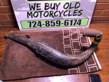 Load image into Gallery viewer, 1974 1975 CAN AM TNT 125 175 Exhaust Pipe silencer muffler can Am Tnt 74 75
