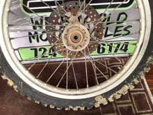 Load image into Gallery viewer, 1986 - 1995 Suzuki RM80 RM 80 Front Wheel Tire Rim Hub Assembly  17X1.40
