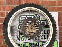 Load image into Gallery viewer, 1986 - 1995 Suzuki RM80 RM 80 Front Wheel Tire Rim Hub Assembly  17X1.40
