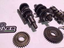 Load image into Gallery viewer, 1983 Honda XR100 OEM ENGINE TRANSMISSION TRANNY ASSEMBLY GEARS shift fork drum
