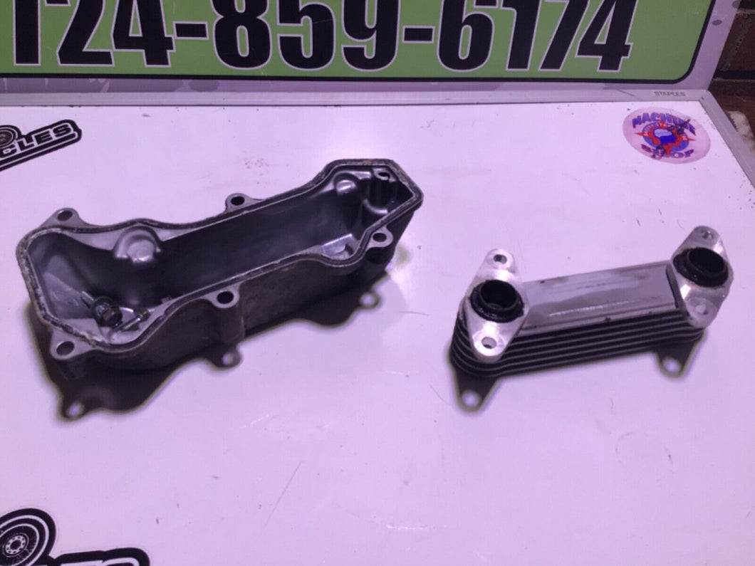 1998 HONDA CBR600F3 OEM ENGINE OIL COOLER 15600-MAL-601