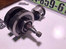 Load image into Gallery viewer, 1978 SUZUKI SP370 SP 370 CRANKSHAFT CRANK + GOOD SMOOTH BEARING - GOOD THREADS
