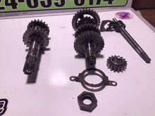 Load image into Gallery viewer, 1978 78 Suzuki SP 370 SP370 transmission gears tranny shift shaft
