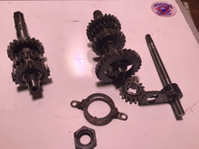 Load image into Gallery viewer, 1978 78 Suzuki SP 370 SP370 transmission gears tranny shift shaft
