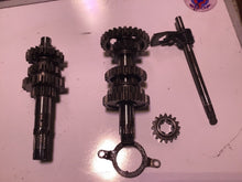 Load image into Gallery viewer, 1978 78 Suzuki SP 370 SP370 transmission gears tranny shift shaft
