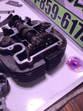 Load image into Gallery viewer, 1978 SUZUKI SP370 SP 370 CYLINDER HEAD + GOOD VALVES + Guides Tensioner Cam
