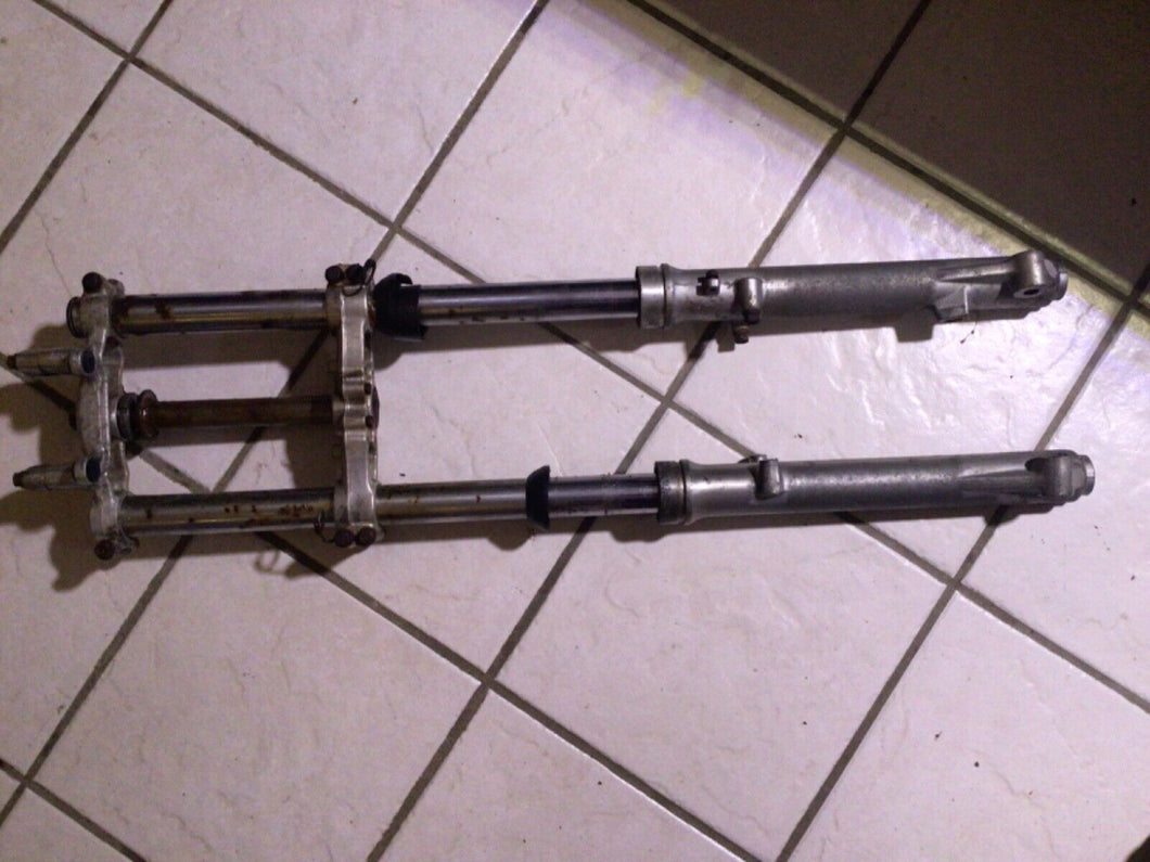 1978 SUZUKI SP370 SP 370 Front forks triple tree suspension