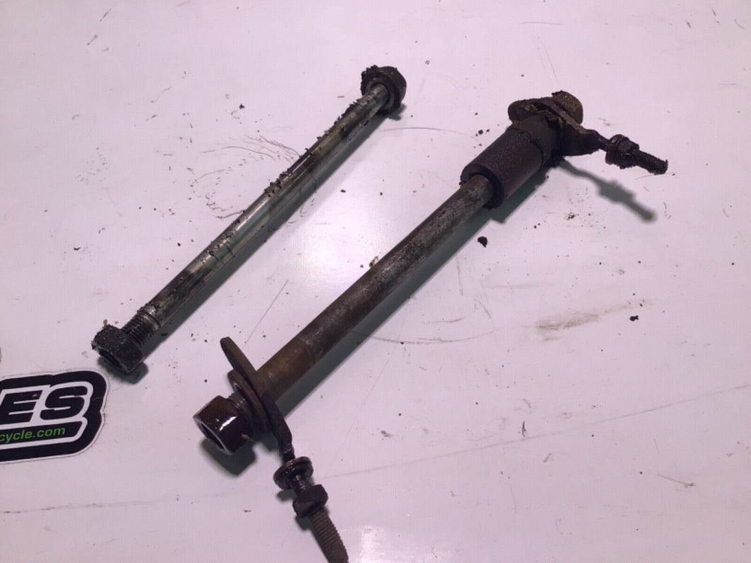 1969 Kawasaki G3TR 90 Bushmaster front axle rear axle chain adjuster spacers