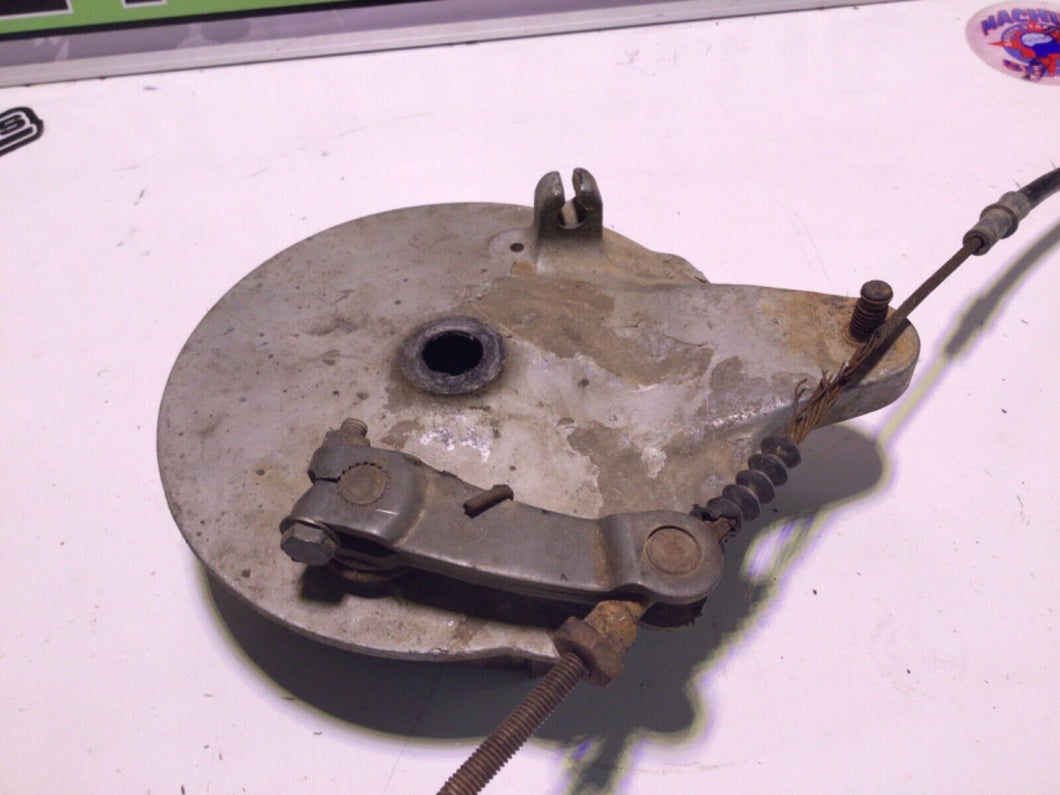 1975 SUZUKI TC185 TC 185 RANGER REAR BRAKE PANEL SHOES DRUM