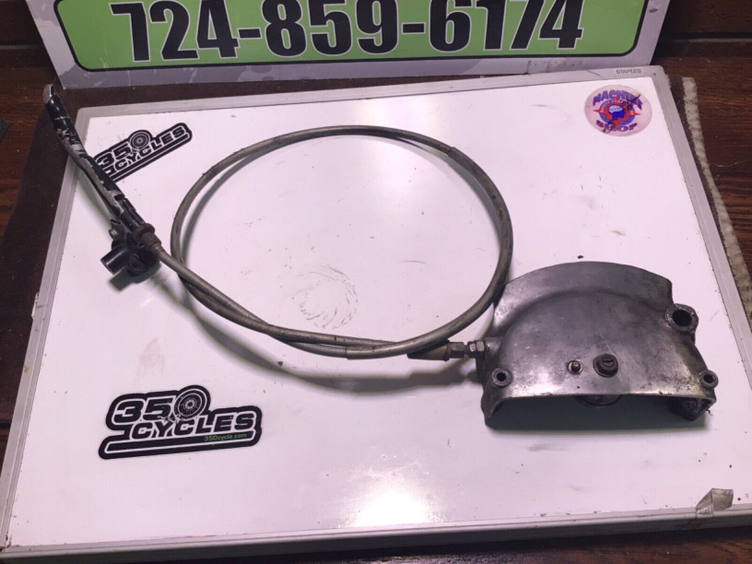 1972 Honda SL350 SL 350 Clutch Actuator / Sprocket Cover Code