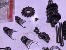 Load image into Gallery viewer, 2009 Kawasaki KLX250S KLX250 Transmission Tranny Gear Gears Forks Shift
