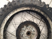 Load image into Gallery viewer, 1971 OSSA PIONEER 250 Rear Wheel Hub Rim Assembly  18in
