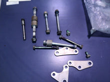 Load image into Gallery viewer, 1990 - 1999 SUZUKI DR250 ENGINE MOTOR MOUNT BRACKET bolts hardware
