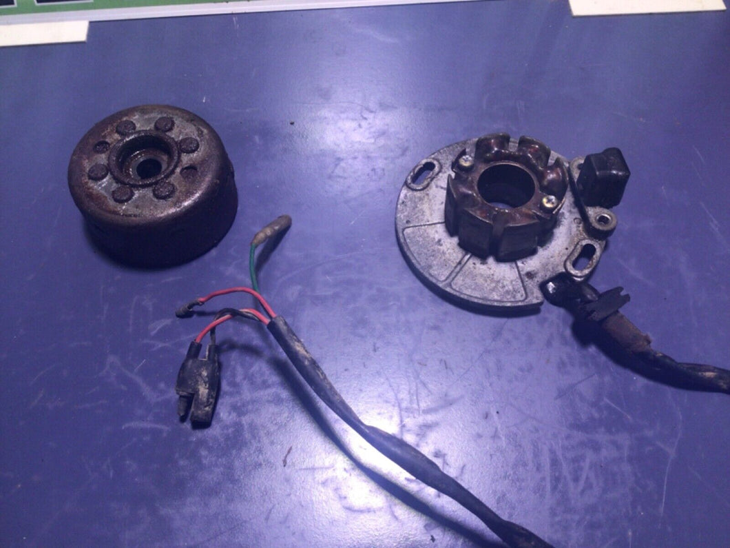 1990 SUZUKI RM125 OEM STATOR MAGNETO GENERATOR FLYWHEEL  32101-27C10 32101-43D0