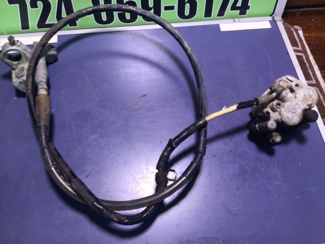 1990 89-95 RM250 RM125 OEM FRONT BRAKE SYSTEM CALIPER MASTER CYLINDER LINE