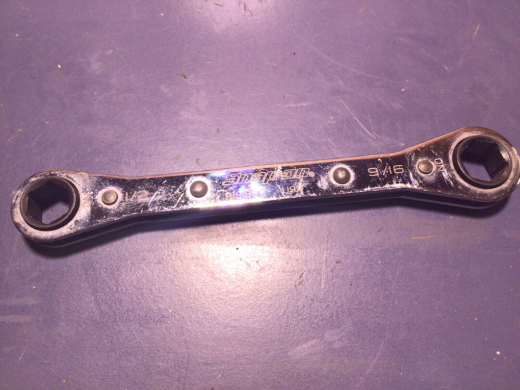 Snap On 1/2-9/16 6PT Ratcheting Wrench R1618SC