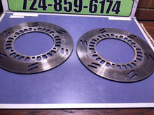 Load image into Gallery viewer, 1982 - 1983 YAMAHA SECA 650 TURBO FRONT LEFT RIGHT BRAKE ROTOR PAIR
