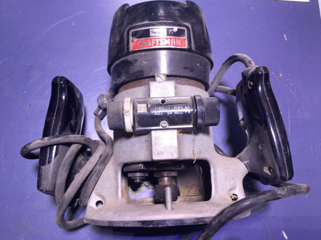 SEARS CRAFTSMAN  POWER ROUTER - Model# 315.17480  Tested Works