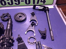 Load image into Gallery viewer, 86 1986 LT230S QUADSPORT 230 LT S TRANSMISSION TRANS SHIFT DRUM FORKS FORK LT230
