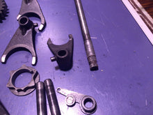 Load image into Gallery viewer, 86 1986 LT230S QUADSPORT 230 LT S TRANSMISSION TRANS SHIFT DRUM FORKS FORK LT230
