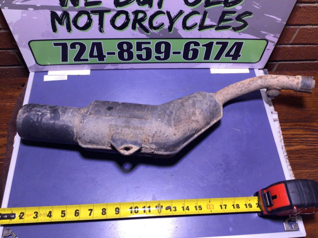 1987 - 2002 Honda XR200R XR200 XR 200 OEM Exhaust Pipe Muffler Silencer Tail